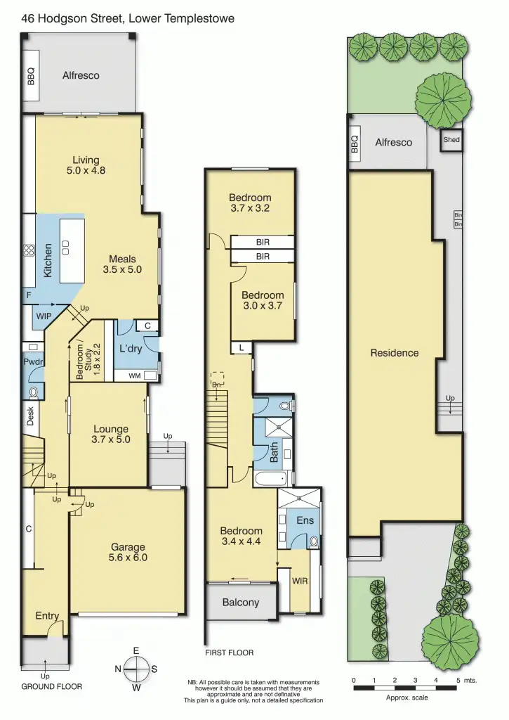 Floorplan of Homely house listing, 46 Hodgson Street, Templestowe Lower VIC 3107