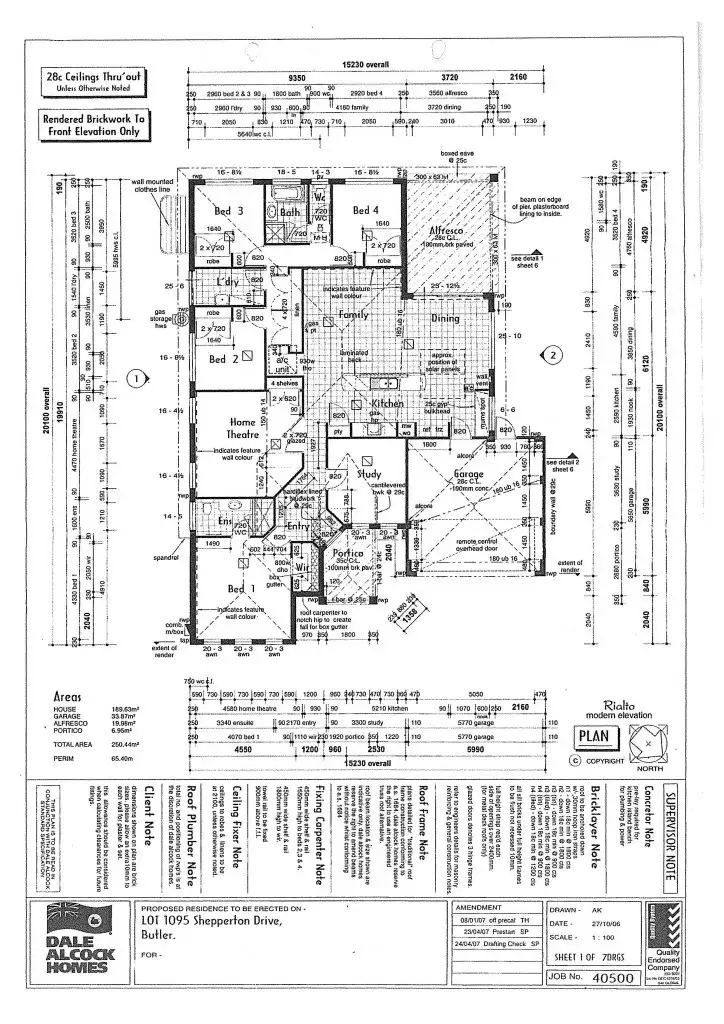 Floorplan of Homely house listing, 96 Shepperton Drive, Butler WA 6036