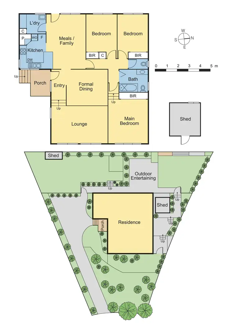 Floorplan of Homely house listing, 3 Leigh Court, Eltham North VIC 3095