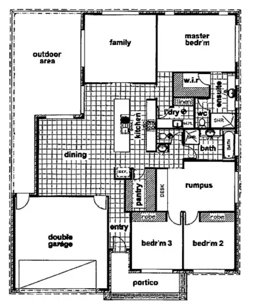 Floorplan of Homely house listing, 123 Wood Street, Gol Gol NSW 2738