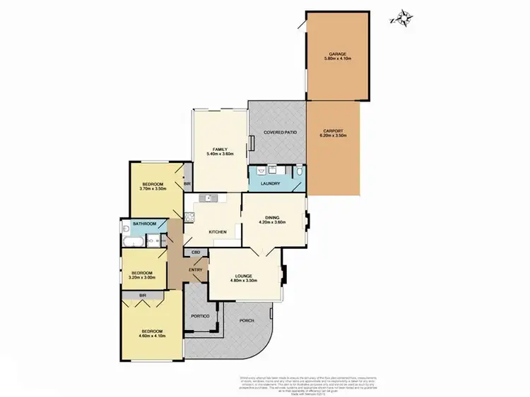 Floorplan of Homely house listing, 76 Cleeland Street, Dandenong VIC 3175