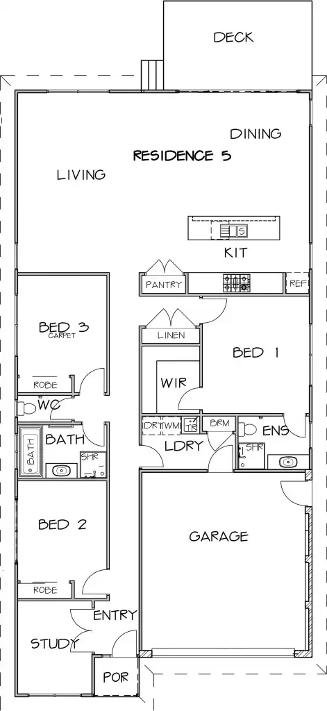 Floorplan of Homely house listing, Lot 5/1-5 Westmount Road, Healesville VIC 3777
