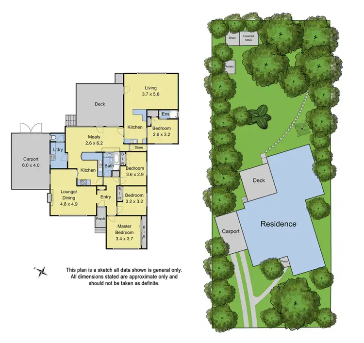 Floorplan of Homely house listing, 9 Wood Street, Ringwood East VIC 3135