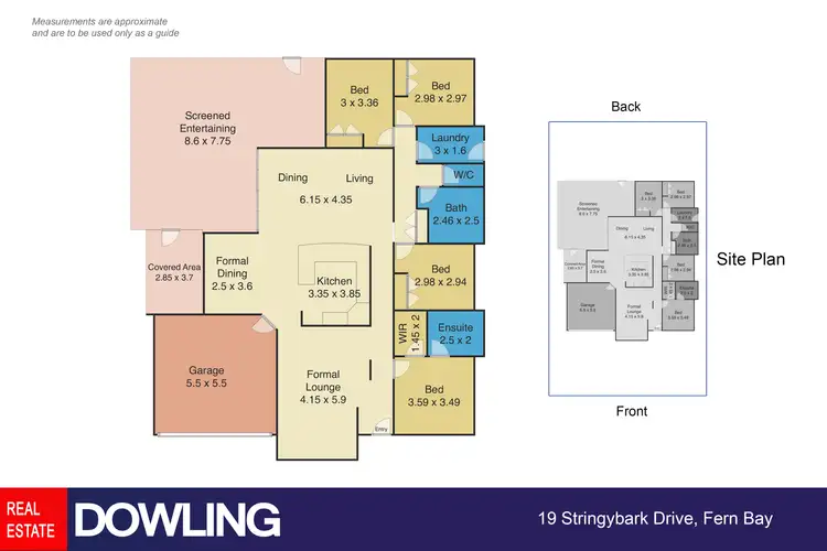 Floorplan of Homely house listing, 19 Stringybark Drive, Fern Bay NSW 2295