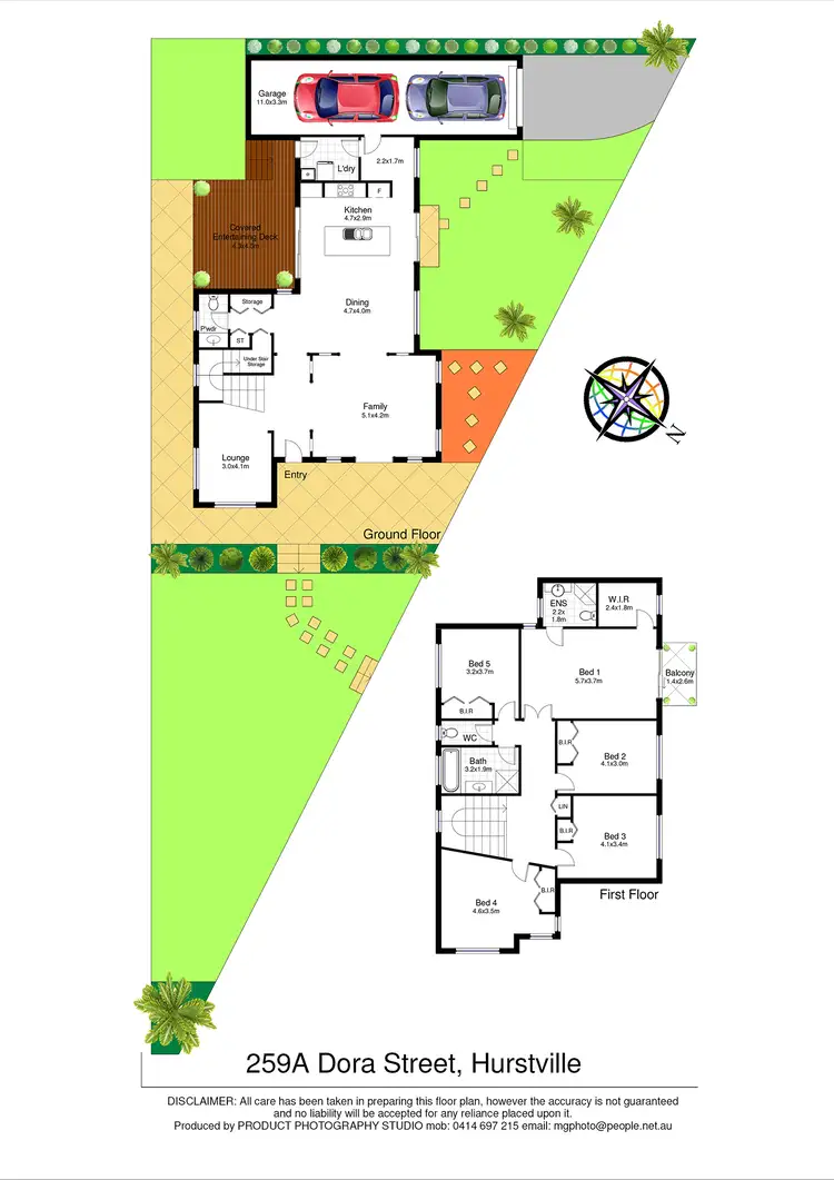 Floorplan of Homely house listing, 259A Dora Street, Hurstville NSW 2220
