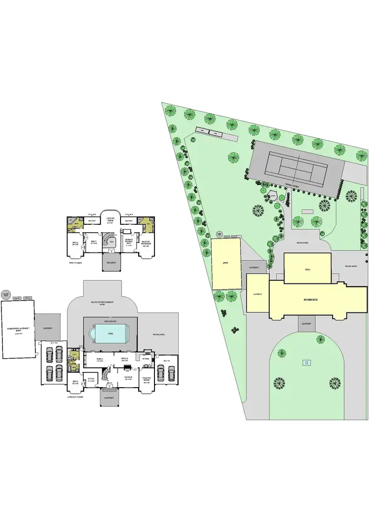 Floorplan of Homely house listing, 4 Lamark Court, Greenvale VIC 3059