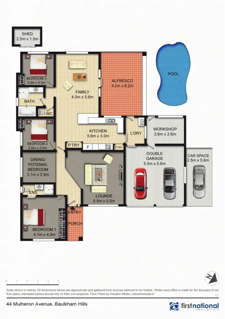 Floorplan of Homely house listing, Address available on request