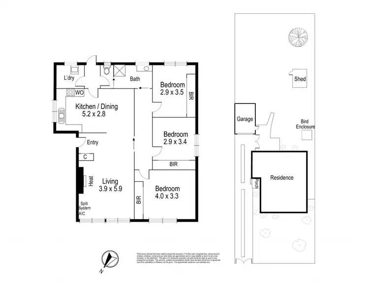 Floorplan of Homely house listing, 47 North Road, Reservoir VIC 3073