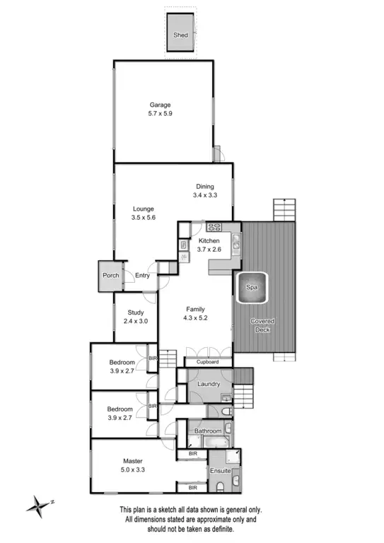 Floorplan of Homely house listing, 127 Wonga Road, Ringwood North VIC 3134