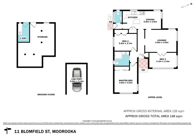 Floorplan of Homely house listing, 11 Blomfield Street, Moorooka QLD 4105