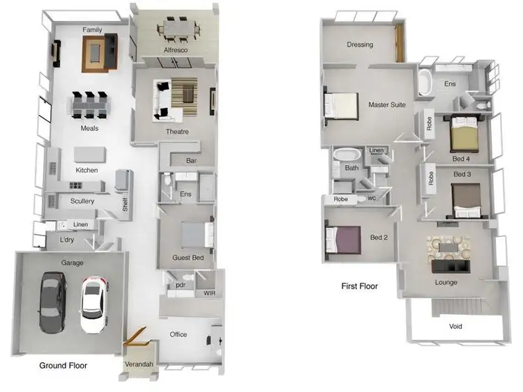 Floorplan of Homely house listing, 8 Egretta Drive, Waterford WA 6152