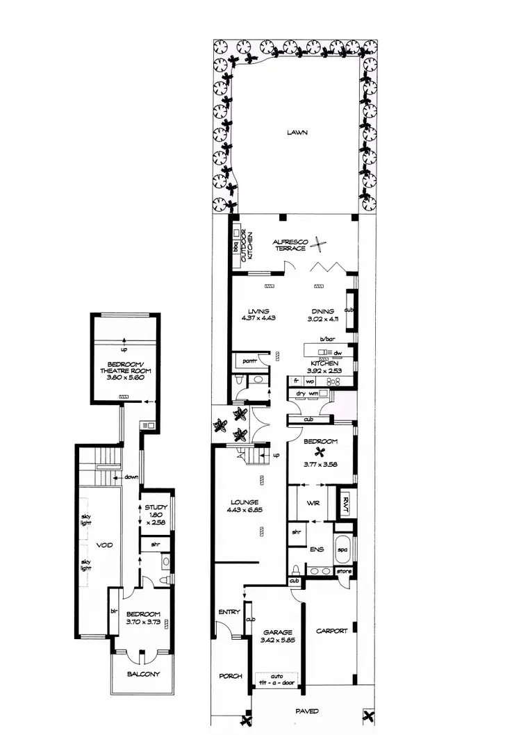 Floorplan of Homely house listing, 13 Finniss Terrace, Burnside SA 5066