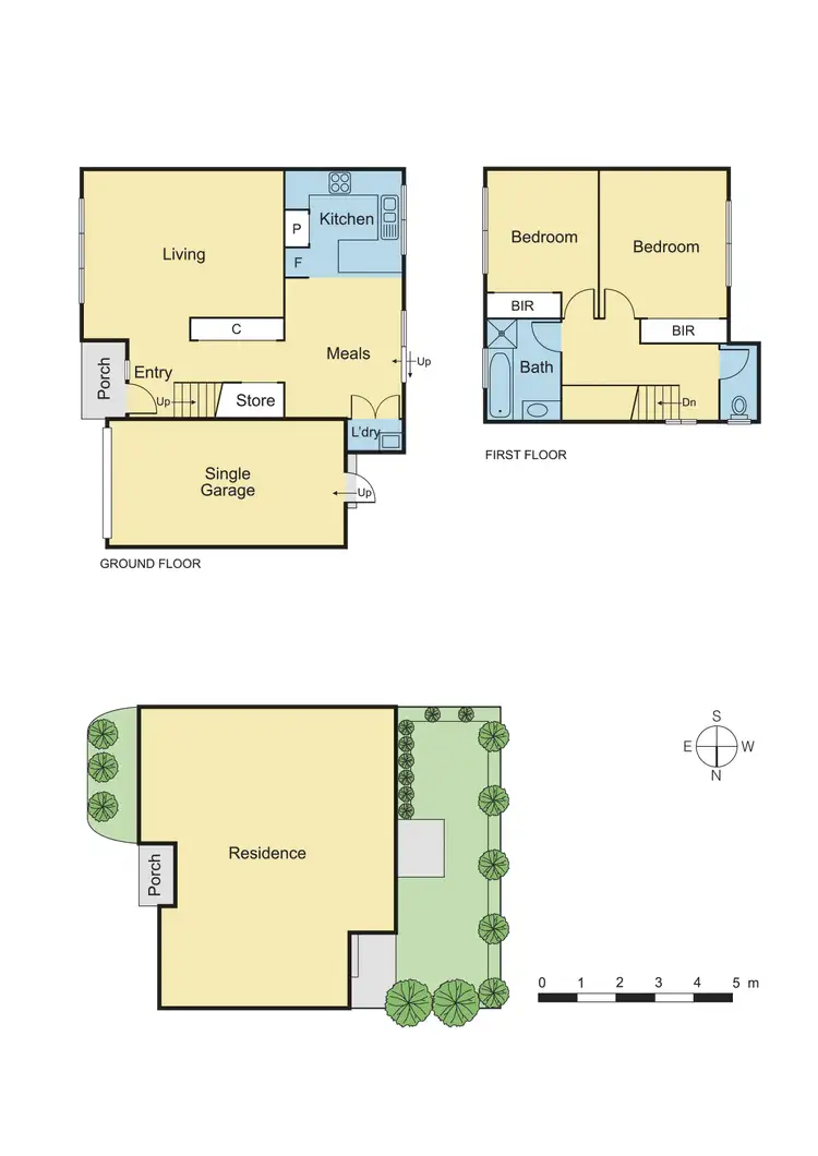 Floorplan of Homely townhouse listing, 3/119 Main Road, Lower Plenty VIC 3093