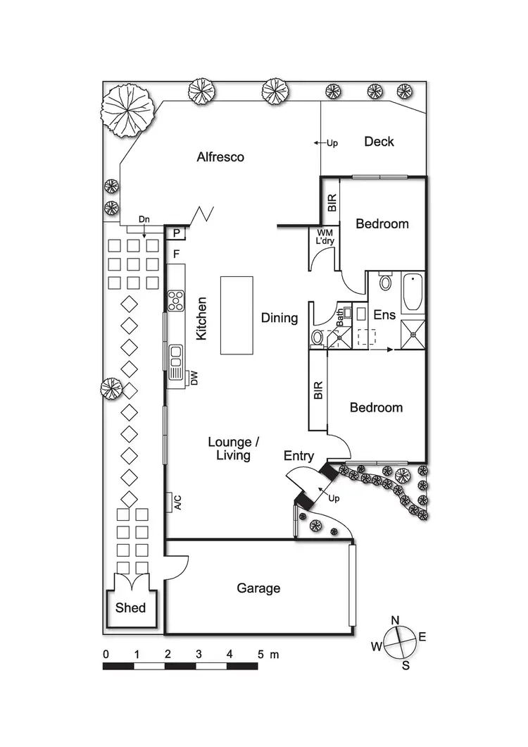 Floorplan of Homely unit listing, 4/299 Koornang Road, Carnegie VIC 3163
