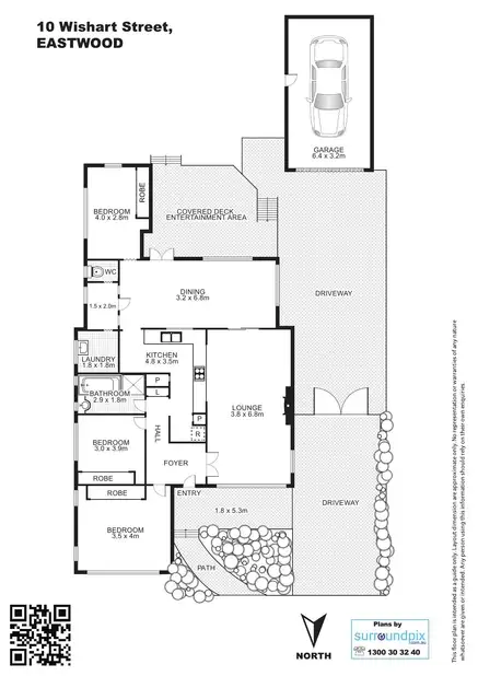 Floorplan of Homely house listing, 10 Wishart St, Eastwood NSW 2122