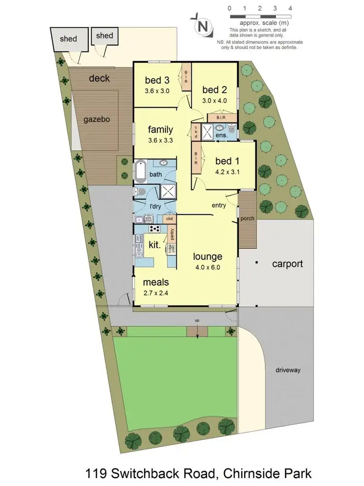Floorplan of Homely house listing, 119 Switchback Road, Chirnside Park VIC 3116
