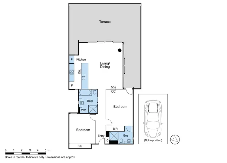 Floorplan of Homely apartment listing, 301/222-224 Rouse Street, Port Melbourne VIC 3207