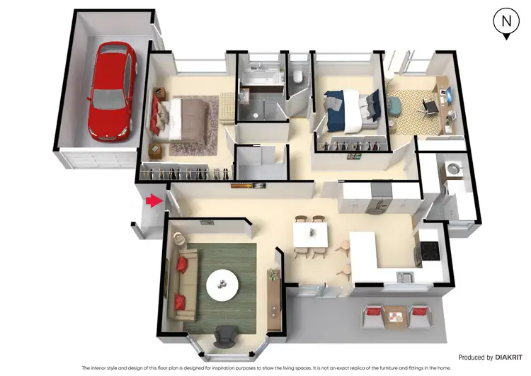 Floorplan of Homely unit listing, 2/27 Wren Street, Altona VIC 3018