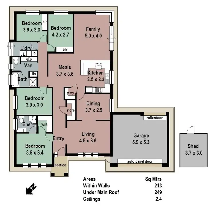 Floorplan of Homely house listing, 66A Onkaparinga Valley Road, Balhannah SA 5242