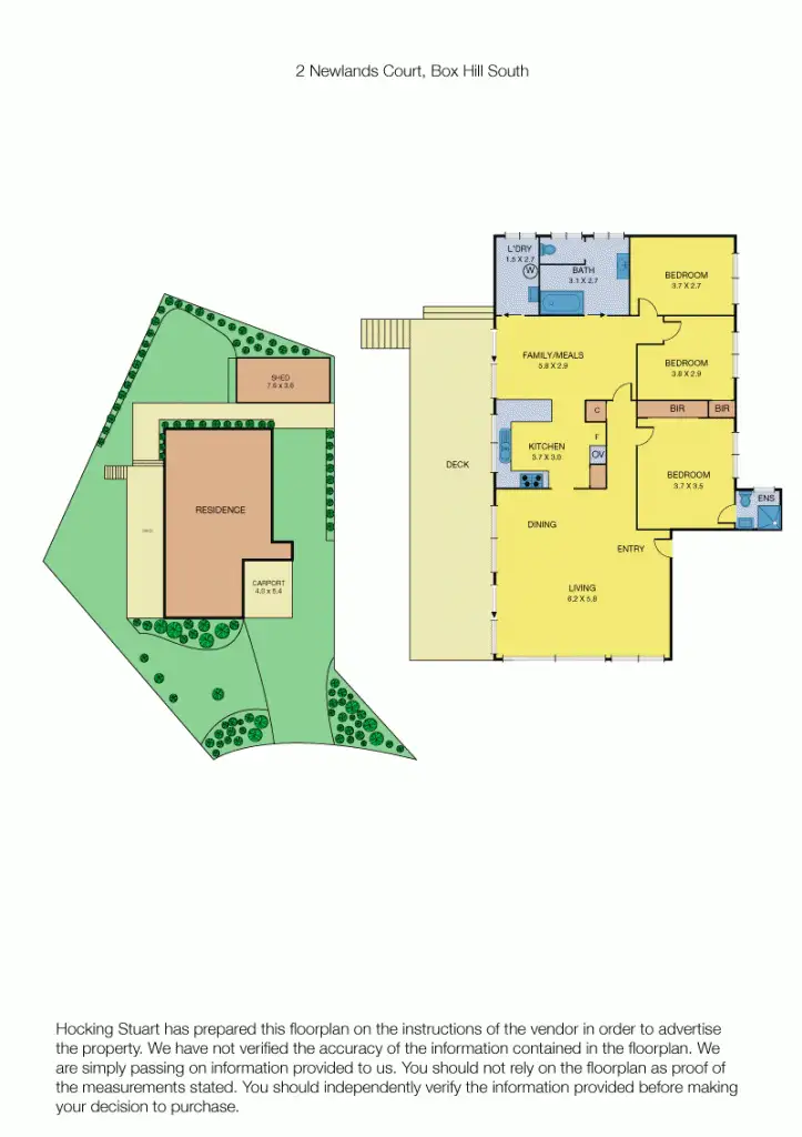 Floorplan of Homely house listing, 2 Newlands Court, Box Hill South VIC 3128