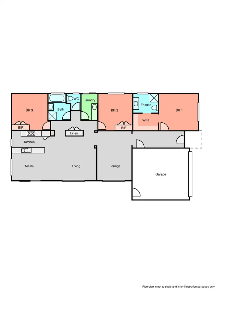 Floorplan of Homely house listing, 26 Grand Junction Drive, Miners Rest VIC 3352