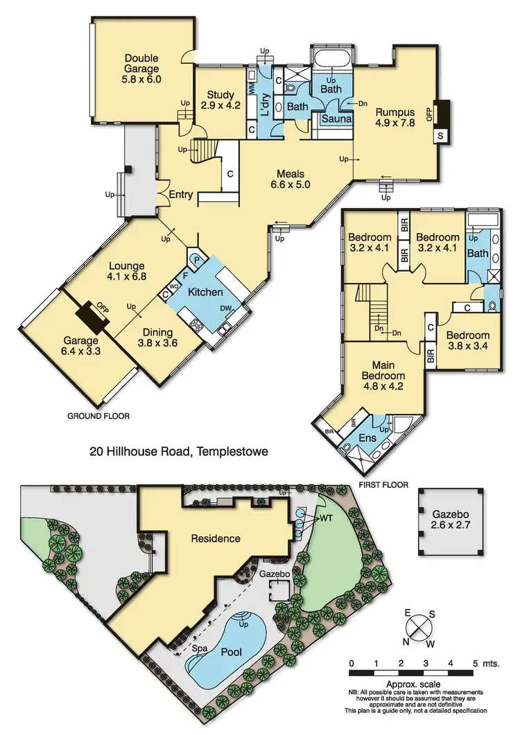 Floorplan of Homely house listing, 20 Hillhouse Road, Templestowe VIC 3106