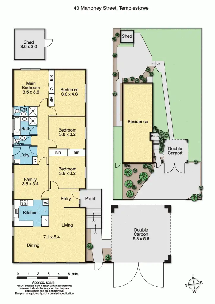 Floorplan of Homely house listing, 40 Mahoney Street, Templestowe VIC 3106
