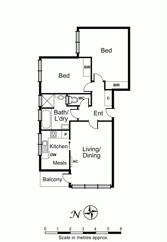 Floorplan of Homely apartment listing, 11/10 Denbigh Road, Armadale VIC 3143