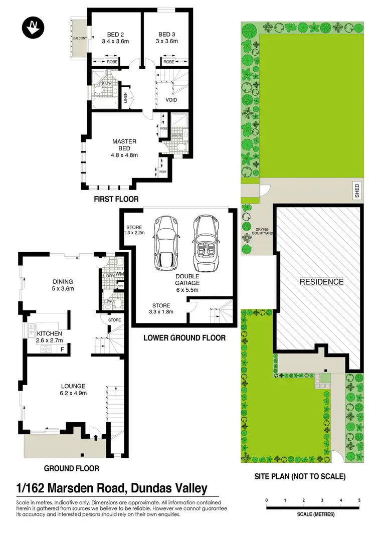 Floorplan of Homely townhouse listing, 1/162 Marsden Road (easy access off Marsden rd on Miller Ave), Dundas Valley NSW 2117