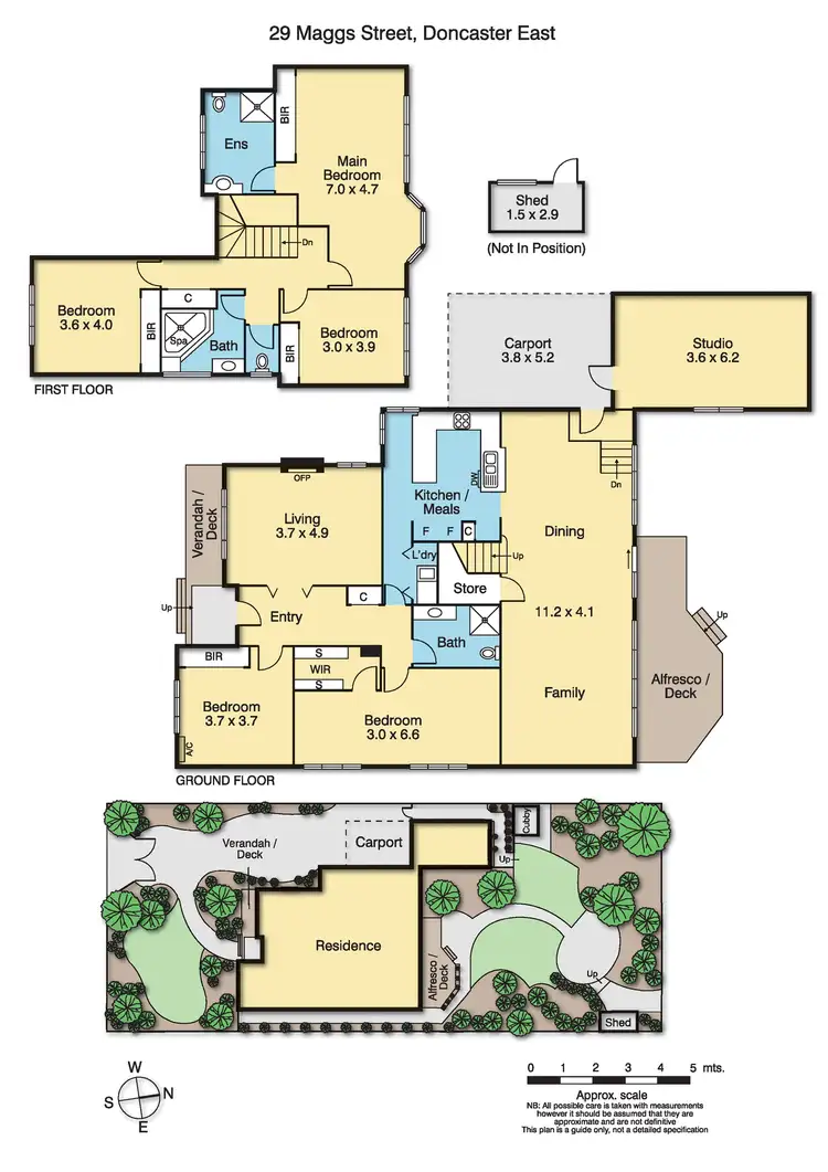 Floorplan of Homely house listing, 29 Maggs Street, Doncaster East VIC 3109