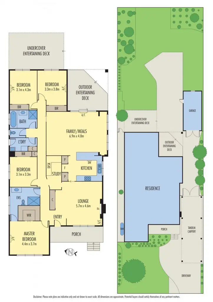 Floorplan of Homely house listing, 10 Milne Street, Mitcham VIC 3132