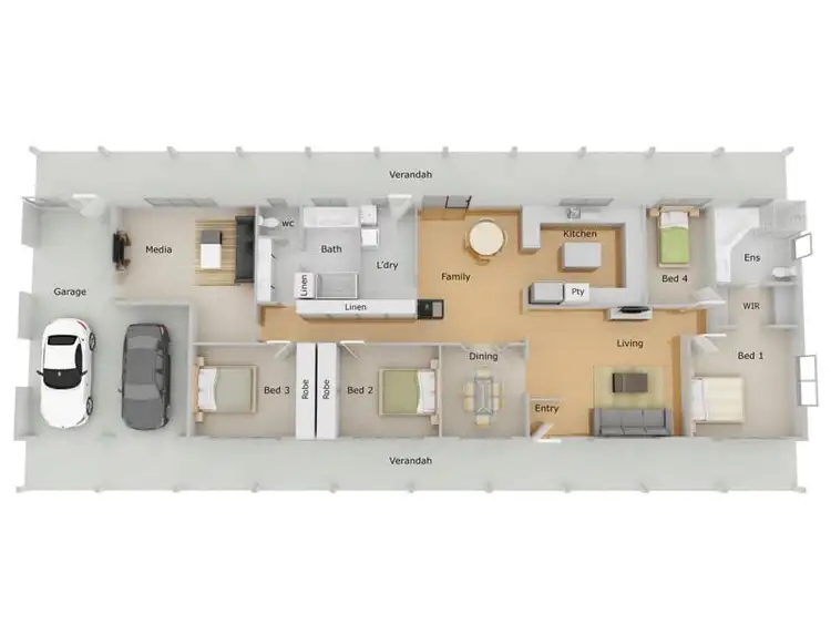 Floorplan of Homely house listing, 6-10 Redfern Street, Wentworth Falls NSW 2782