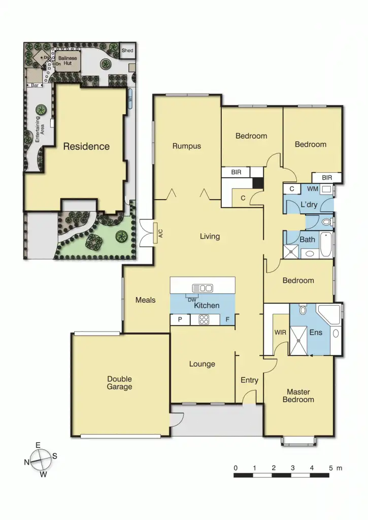 Floorplan of Homely house listing, 8 Hickling Road, Mernda VIC 3754