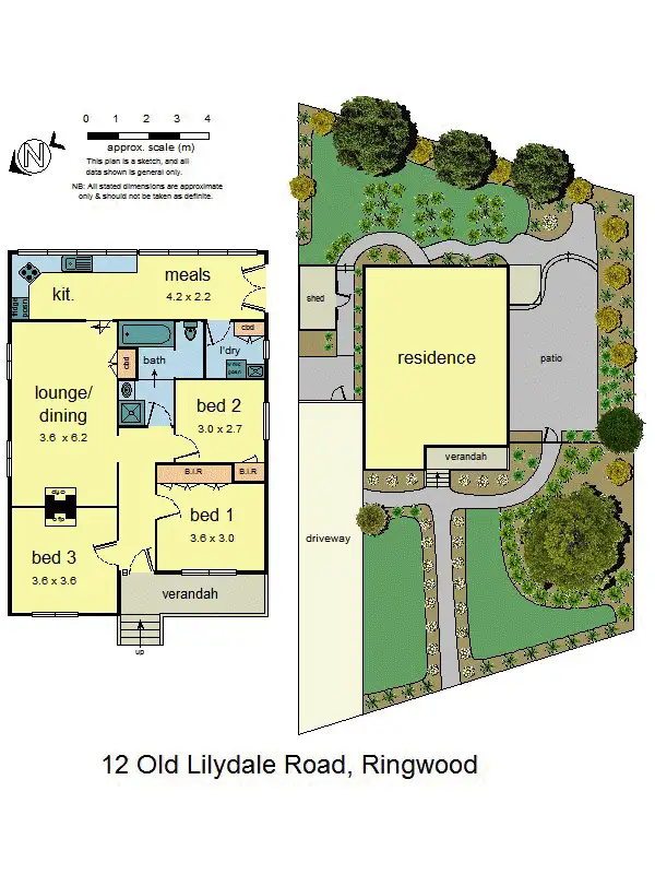 Floorplan of Homely house listing, 12 Old Lilydale Road, Ringwood East VIC 3135