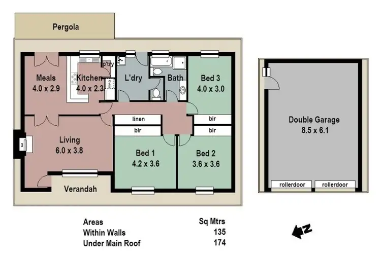 Floorplan of Homely house listing, 4 Elizabeth Street, Woodside SA 5244