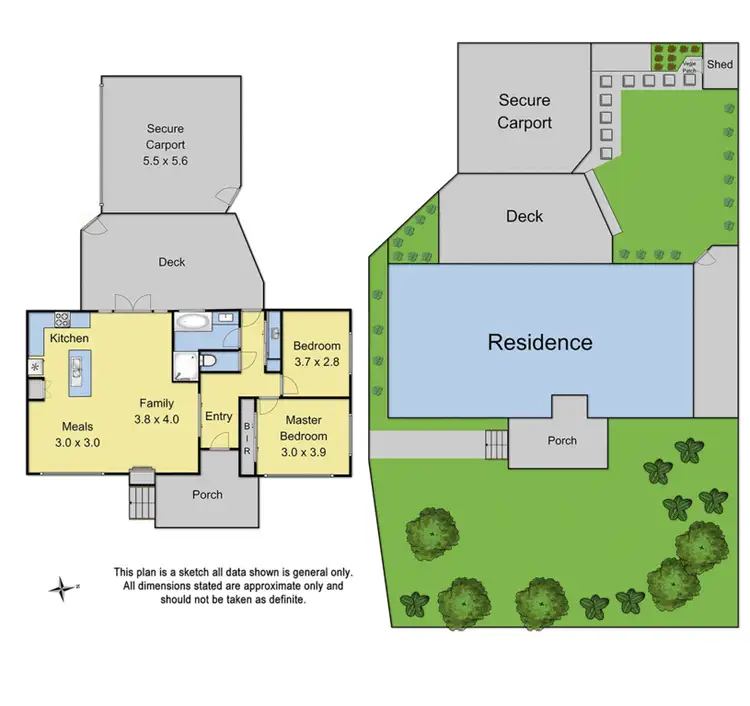 Floorplan of Homely house listing, 1/9-11 Marlborough Road, Heathmont VIC 3135