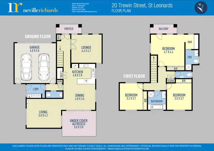 Floorplan of Homely house listing, 20 Trewin Street, St Leonards VIC 3223