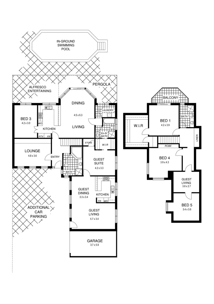 Floorplan of Homely house listing, 4A Penfold Road, Magill SA 5072