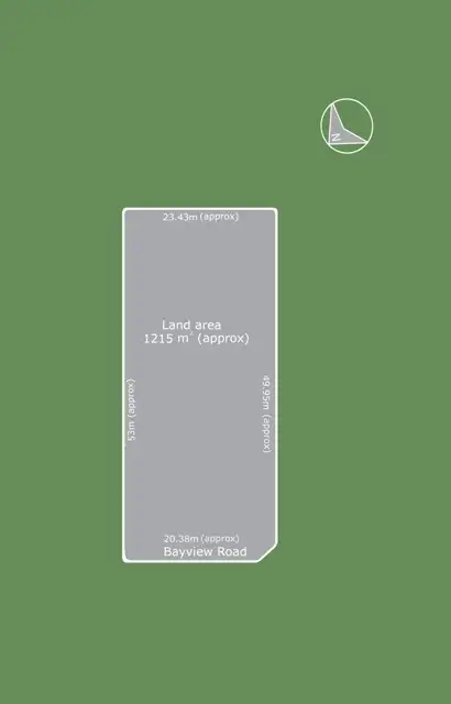 Floorplan of Homely land listing, 131 Bayview Road, Mccrae VIC 3938