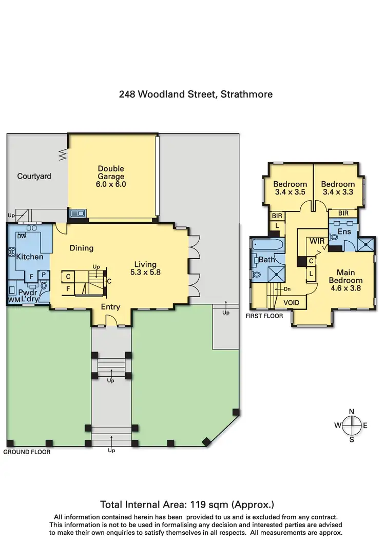 Floorplan of Homely house listing, 248 Woodland Street, Strathmore VIC 3041