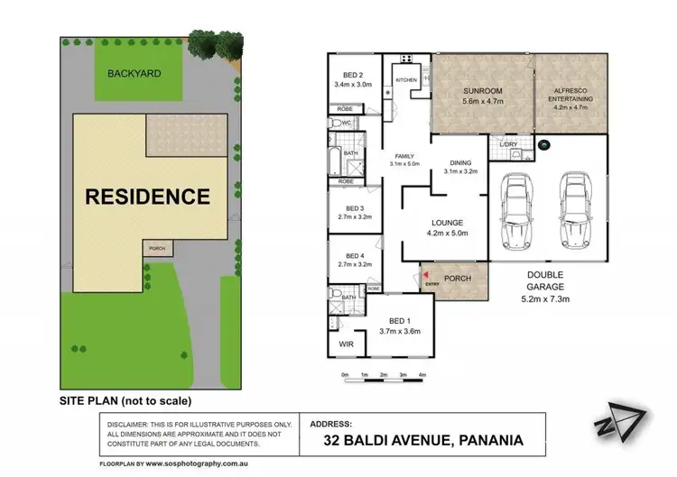 Floorplan of Homely house listing, 32 Baldi Avenue, Panania NSW 2213