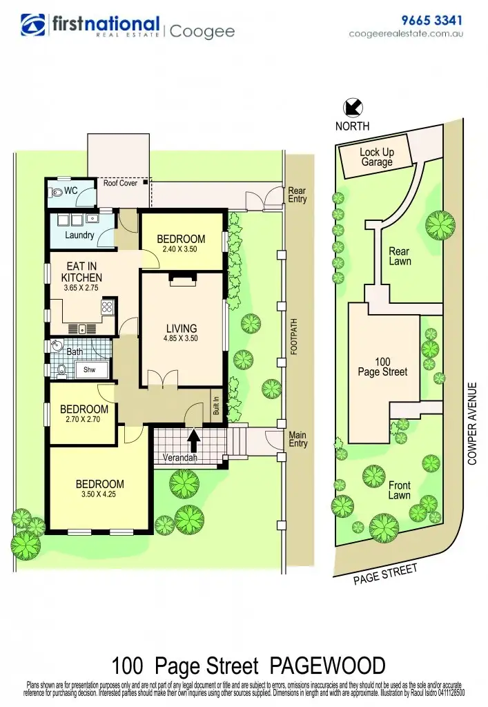Floorplan of Homely house listing, 100 Page Street, Pagewood NSW 2035