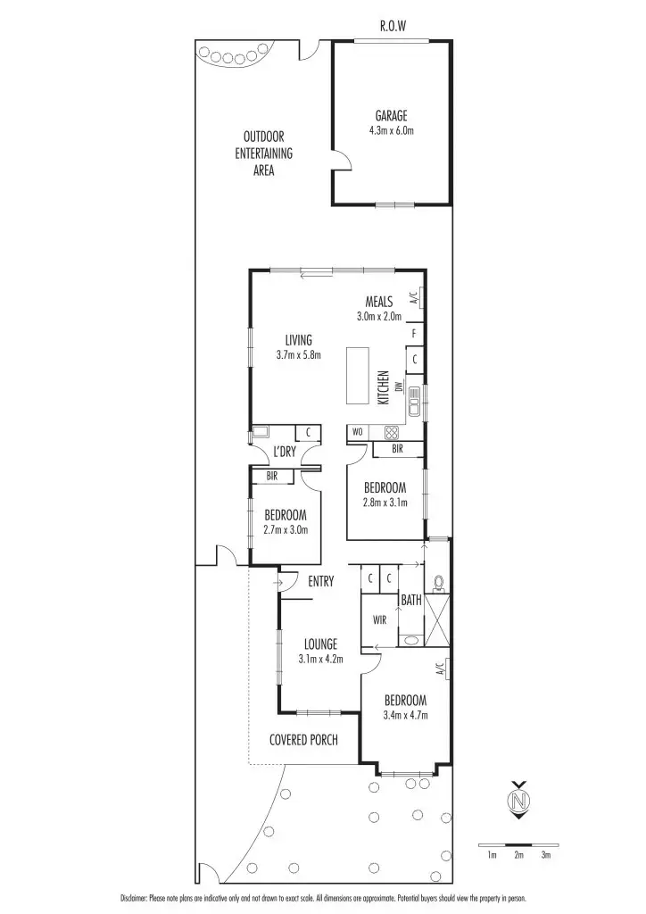 Floorplan of Homely house listing, 6 Castlemaine Walk, Eynesbury VIC 3338