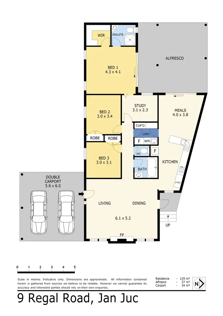 Floorplan of Homely house listing, 9 Regal Road, Jan Juc VIC 3228