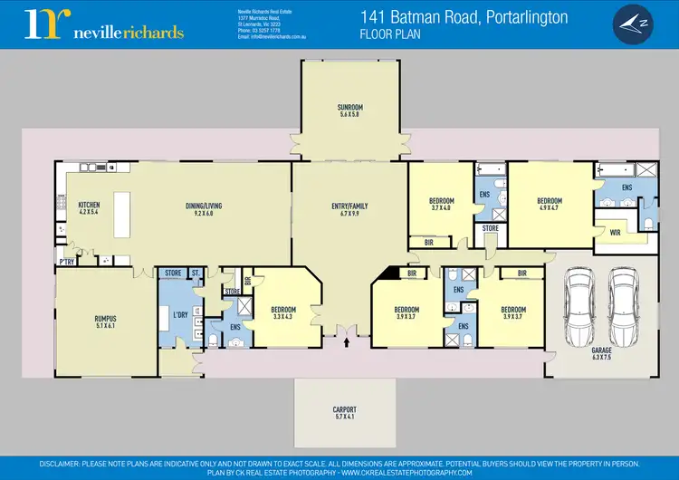 Floorplan of Homely house listing, 141 Batman Road, Portarlington VIC 3223