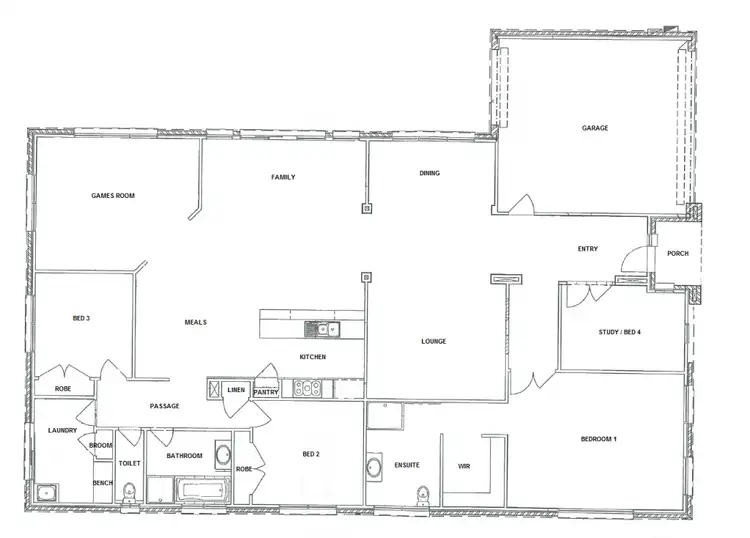 Floorplan of Homely house listing, 32 Teatree Terrace, Point Cook VIC 3030