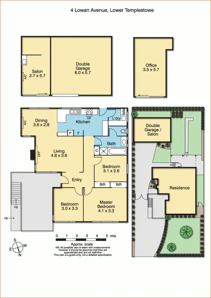 Floorplan of Homely house listing, 4 Lowan Avenue, Templestowe Lower VIC 3107