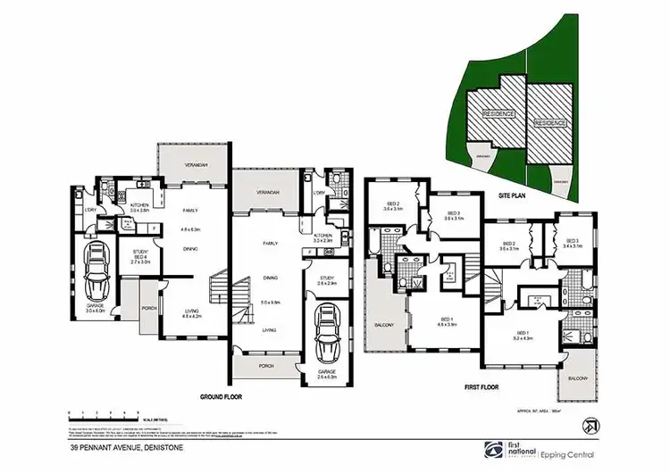 Floorplan of Homely land listing, 39 Pennant Avenue, Denistone NSW 2114