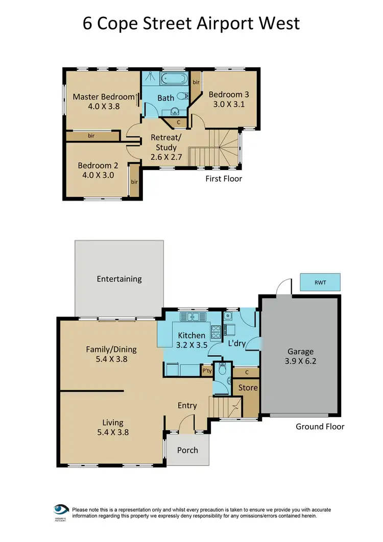 Floorplan of Homely house listing, 6 Cope Street, Airport West VIC 3042