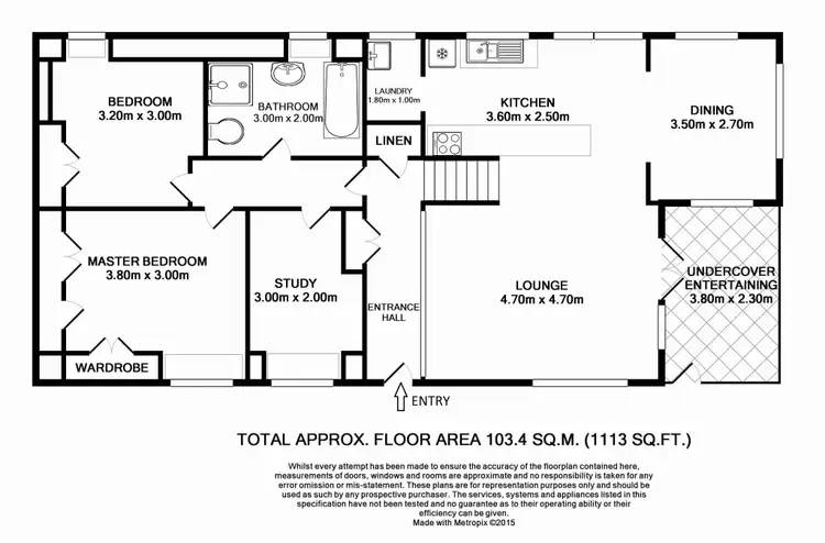 Floorplan of Homely unit listing, 3/31 Wyoming Road, Valley Heights NSW 2777
